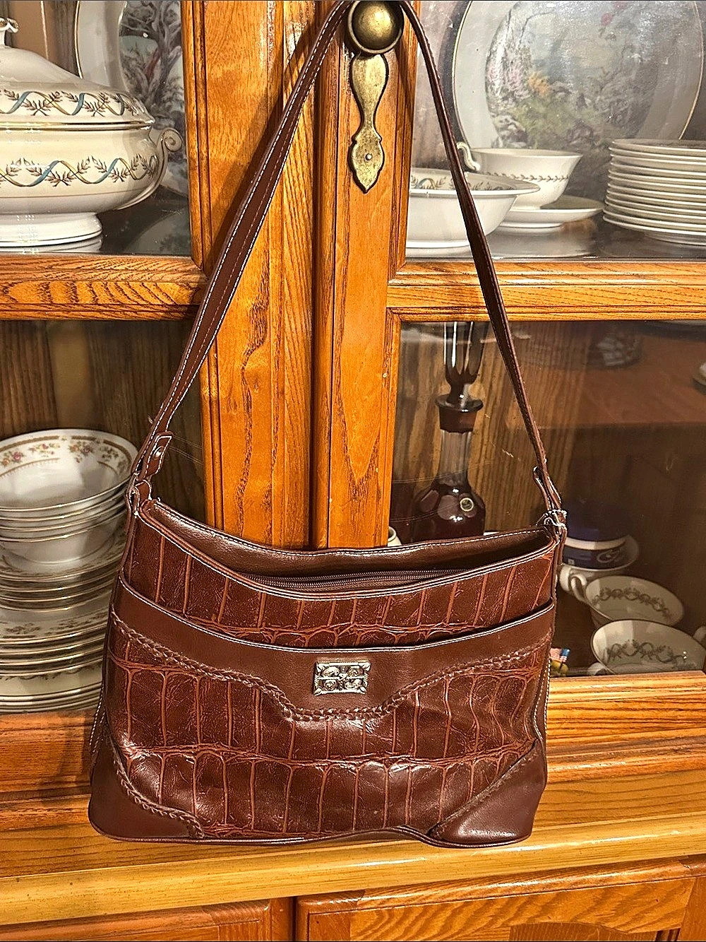 BUENO Shoulder Bag Brown